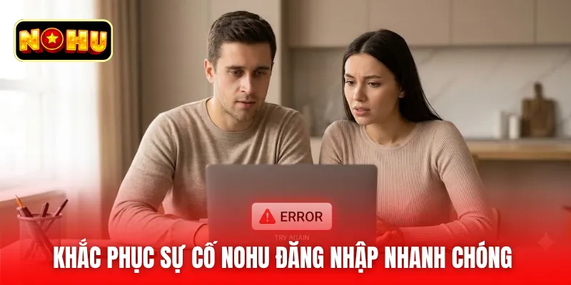 Khắc phục sự cố nohu đăng nhập nhanh chóng