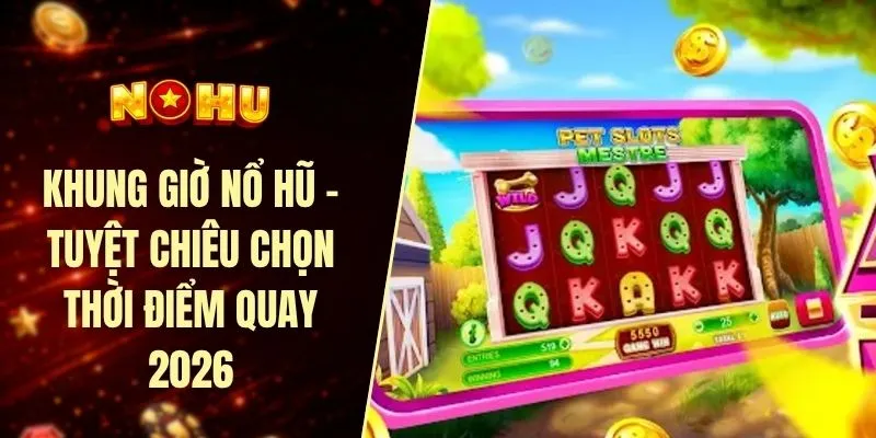 Khung giờ nổ hũ - Tuyệt chiêu chọn thời điểm quay 2026