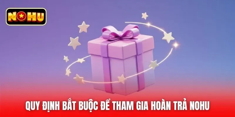 Quy định bắt buộc để tham gia hoàn trả nohu